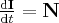 \label{angular_moment_torque}
\frac{ \mathrm{d} \mathbf{I} } { \mathrm{d} t } = \mathbf{N}