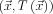 \left ( \vec{x},T\left(\vec{x} \right ) \right )