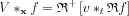 $V*_{\mathbf{x}}f=\mathfrak{R}^{+}\left [ v*_{t}\mathfrak{R}f \right ]